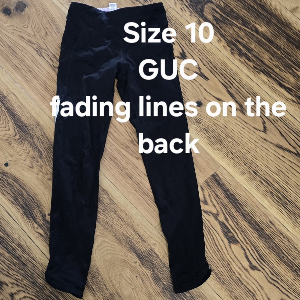 Ivivva by Lululemon for girls - leggings size 10